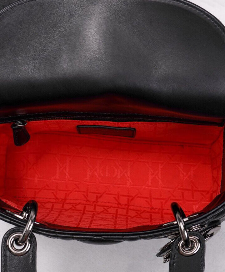 Christian Dior Lady Dior My Abcdior Bag Black